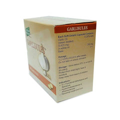 Natural Horizons Steam Distilled Garlic Oil Capsules 250mg Per Serving - Cholesterol Management for Better Heart Health