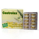 Natural Horizons - Castrolax Castor Oil Capsules for Constipation Relief - 60 Soft-Gel Capsules, 700mg Per Capsule